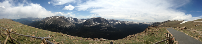 Panorama at RMNP taken on a trip earlier this year. 